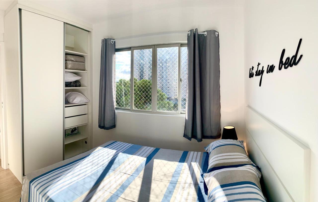 505 - Apartamento Lindo, Amplo E Decorado, Mobiliario Moderno, Cozinha Completa Com Utensilios , Excelente Vista Da Cidade E Localizacao Privelegiada No Bairro Bigorrilho Proximo De Shopping E Parques Curitiba Eksteriør bilde